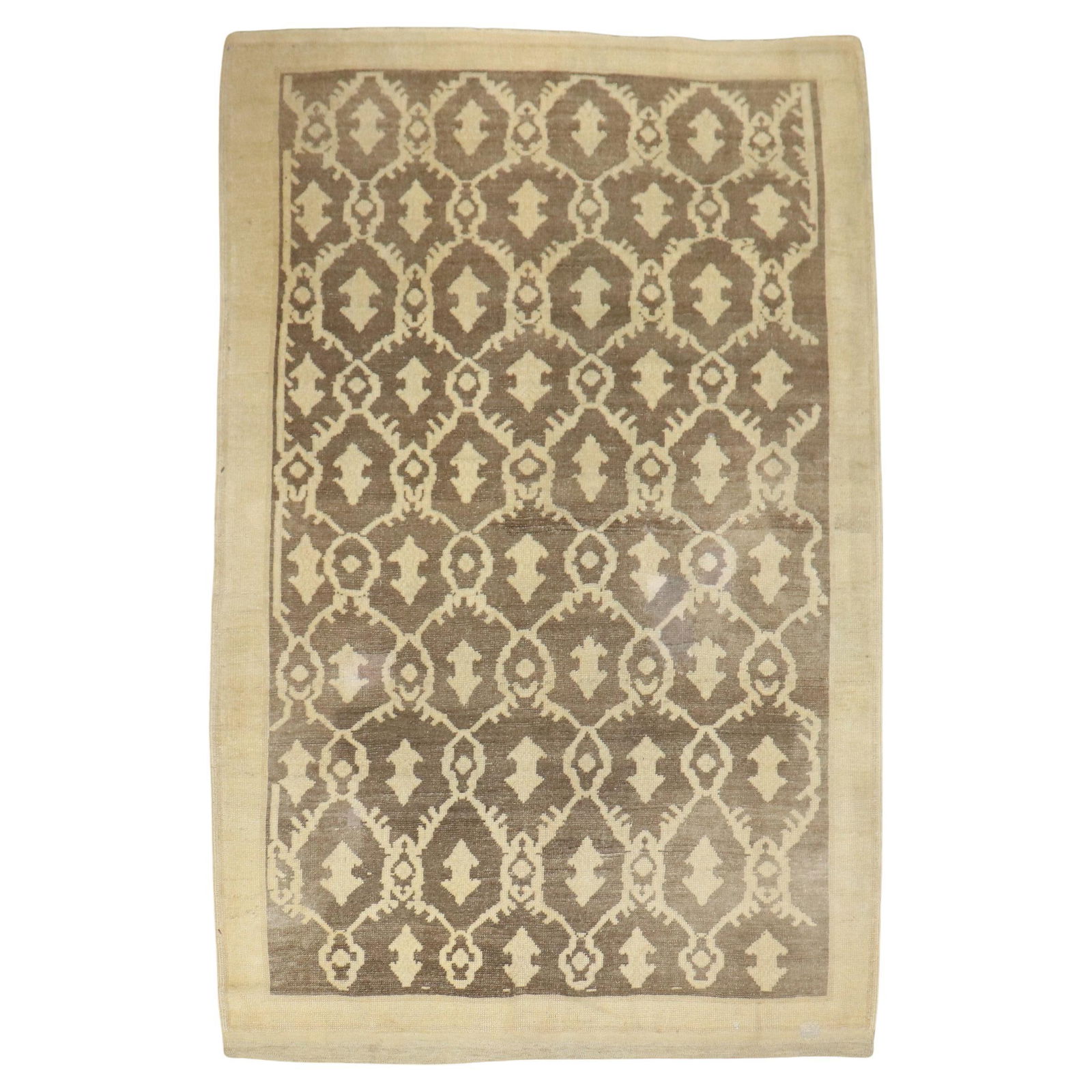 Zabihi Collection Vintage Turkish Wool Hand-Woven Rug 59 x 86 (1 of 10)