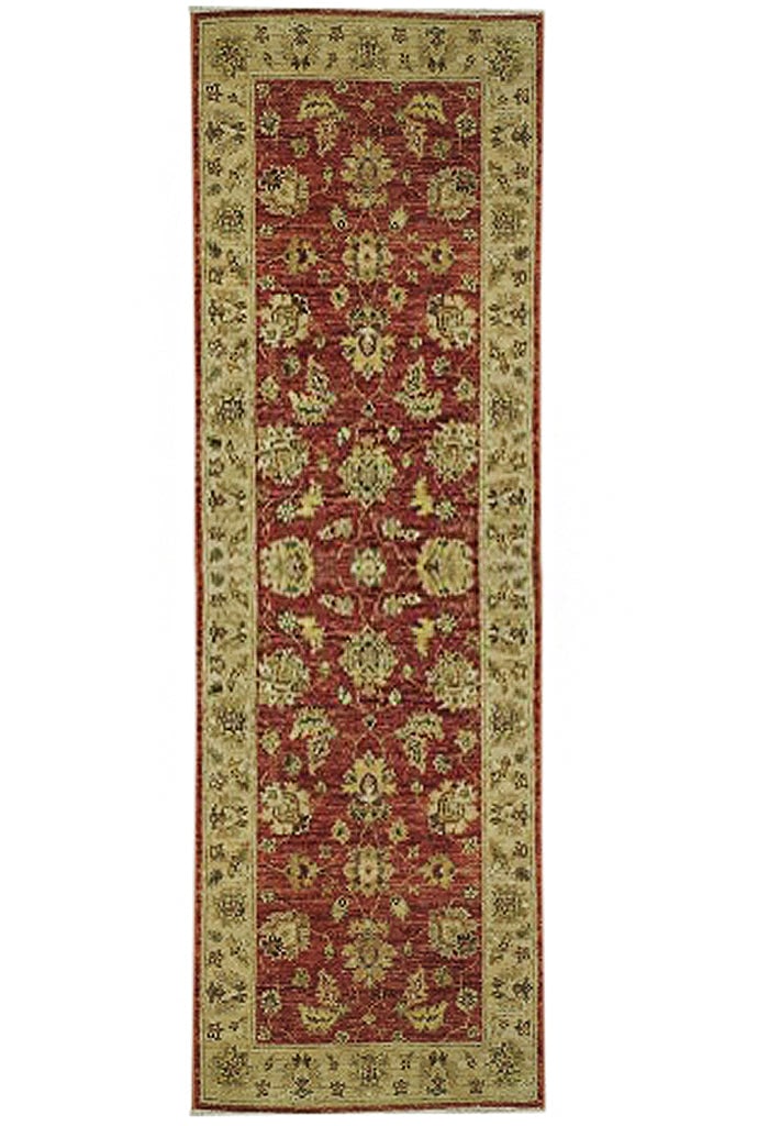 2.7 x 8.2 Handwoven Chobi Peshawar Runner Wool Area Rug (1 of 6)