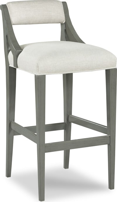 Woodbridge Georgian Gray Wood Counter Stool 32H Nickel Sahara Finish: Woodbridge Georgian Gray Wood Counter Stool 32H Nickel Sahara Finish Introducing the Elegant Gray Woodbridge Counter Stool, a perfect blend of style and functionality. This beautifully crafted counter