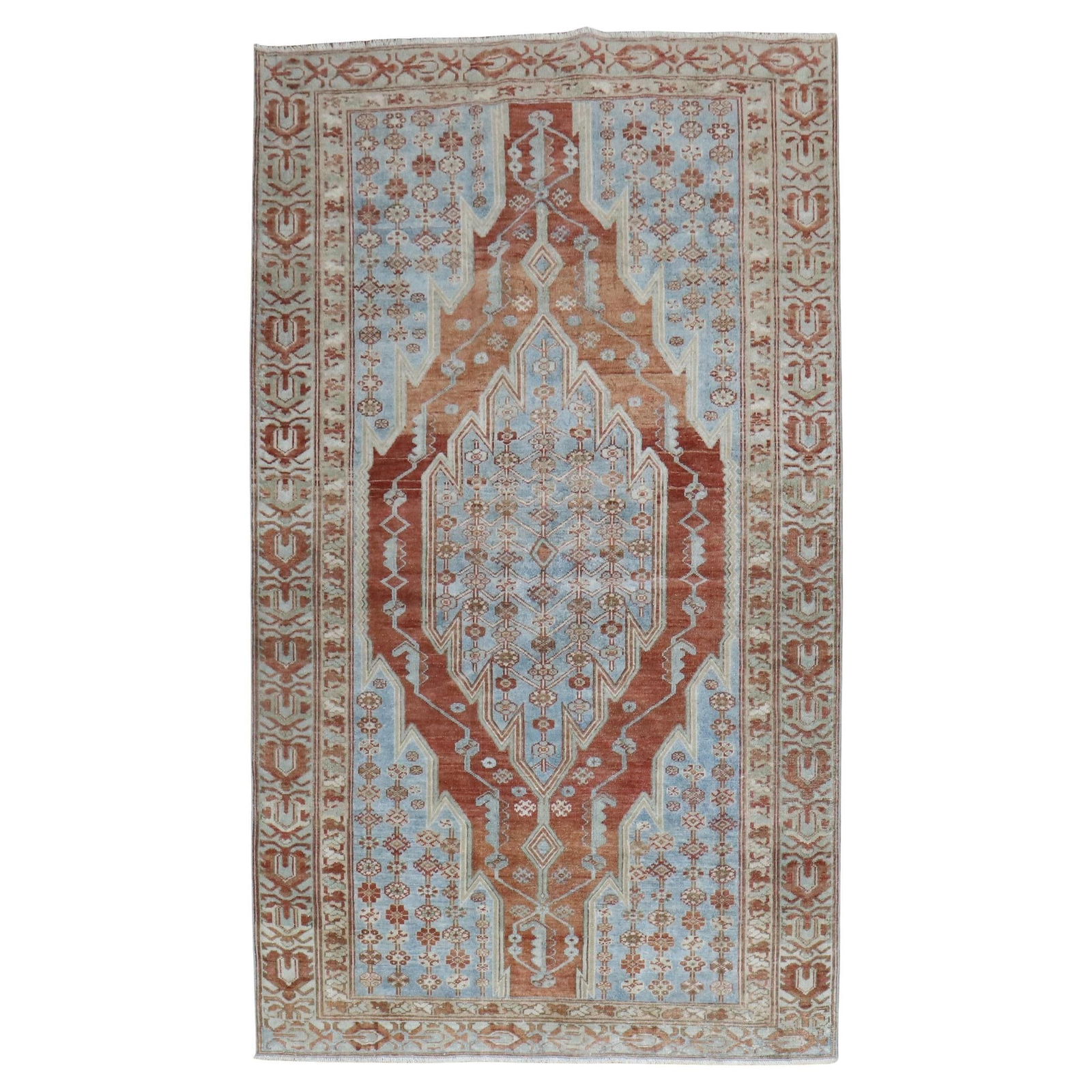 Zabihi Collection Persian Mazlagan Malayer Hand-Knotted Wool Rug 48 x 78 in (1 of 10)