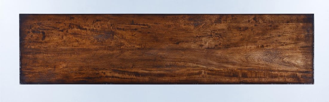 Rustic Pecan Solid Wood Louis Philippe Sideboard with Cremone Hardware (1 of 4)