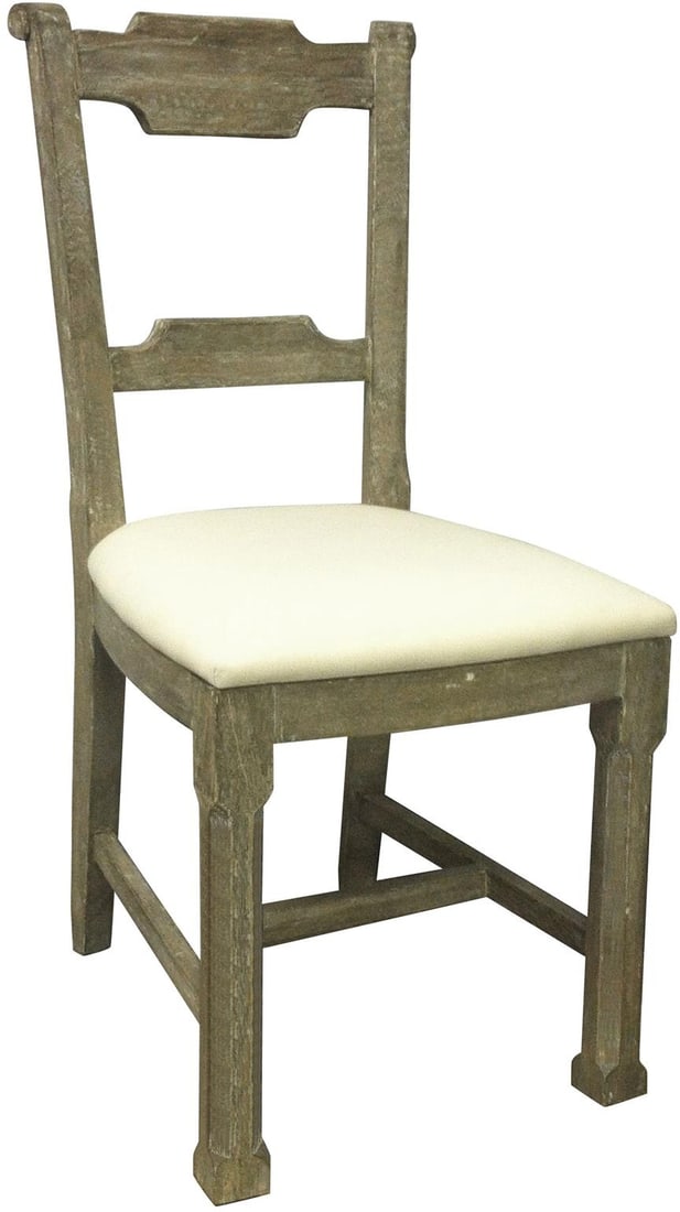 Trade Winds Riverwash Side Chair French Country Style: Trade Winds Riverwash Side Chair French Country Style Enhance your home decor with this Stylish Riverwash Side Chair, perfect for classic and French country style interiors. Crafted from a durable mah
