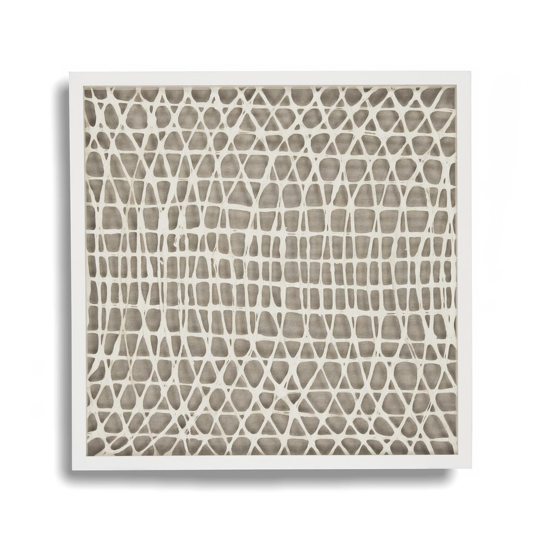 Zentique Framed Abstract Wall Art with Polished Nickel Accents: Zentique Framed Abstract Wall Art with Polished Nickel Accents Elevate your living space with this stunning Abstract Wall Art featuring polished nickel accents. This framed piece combines a unique abs