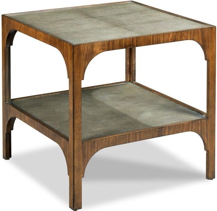 Woodbridge Savoye Square Lamp Table 26" New: Woodbridge Savoye Square Lamp Table 26" New Introducing the Stylish Woodbridge Savoye Square Lamp Table, a perfect addition to your living space. This elegant lamp table features a modern square shape