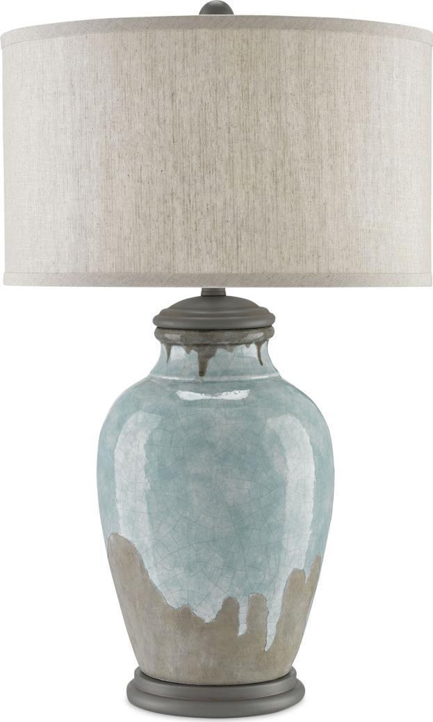 Currey Chatswood Table Lamp with Oatmeal Linen Shade (1 of 3)