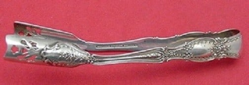 Tiffany & Co. Richelieu Sterling Silver Asparagus Tong 4 3/4" (1 of 1)