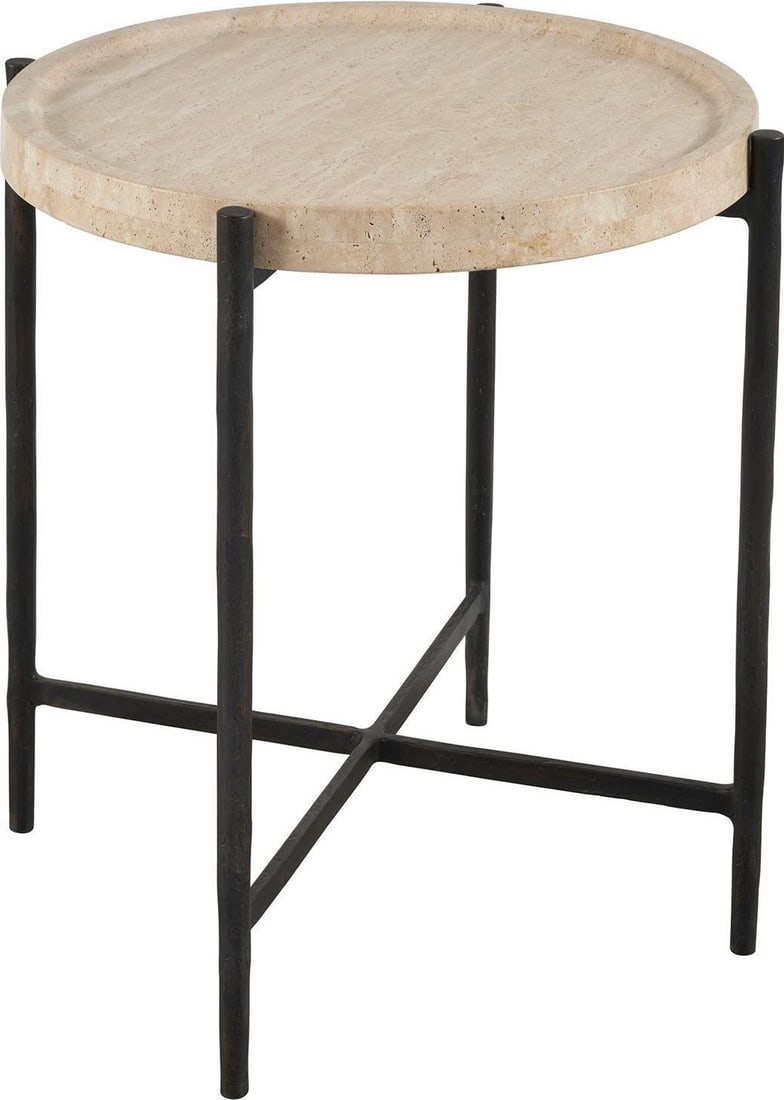 Universal Theron Round Minimalist Table 24 Inch (1 of 2)