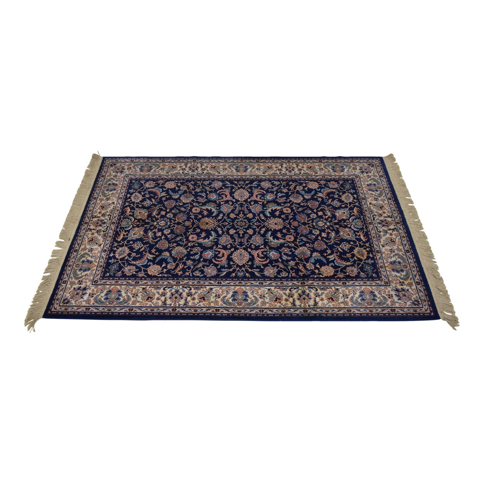 Karastan Pattern 747 Blue Room Size Rug 6.9 x 9 Feet (1 of 5)