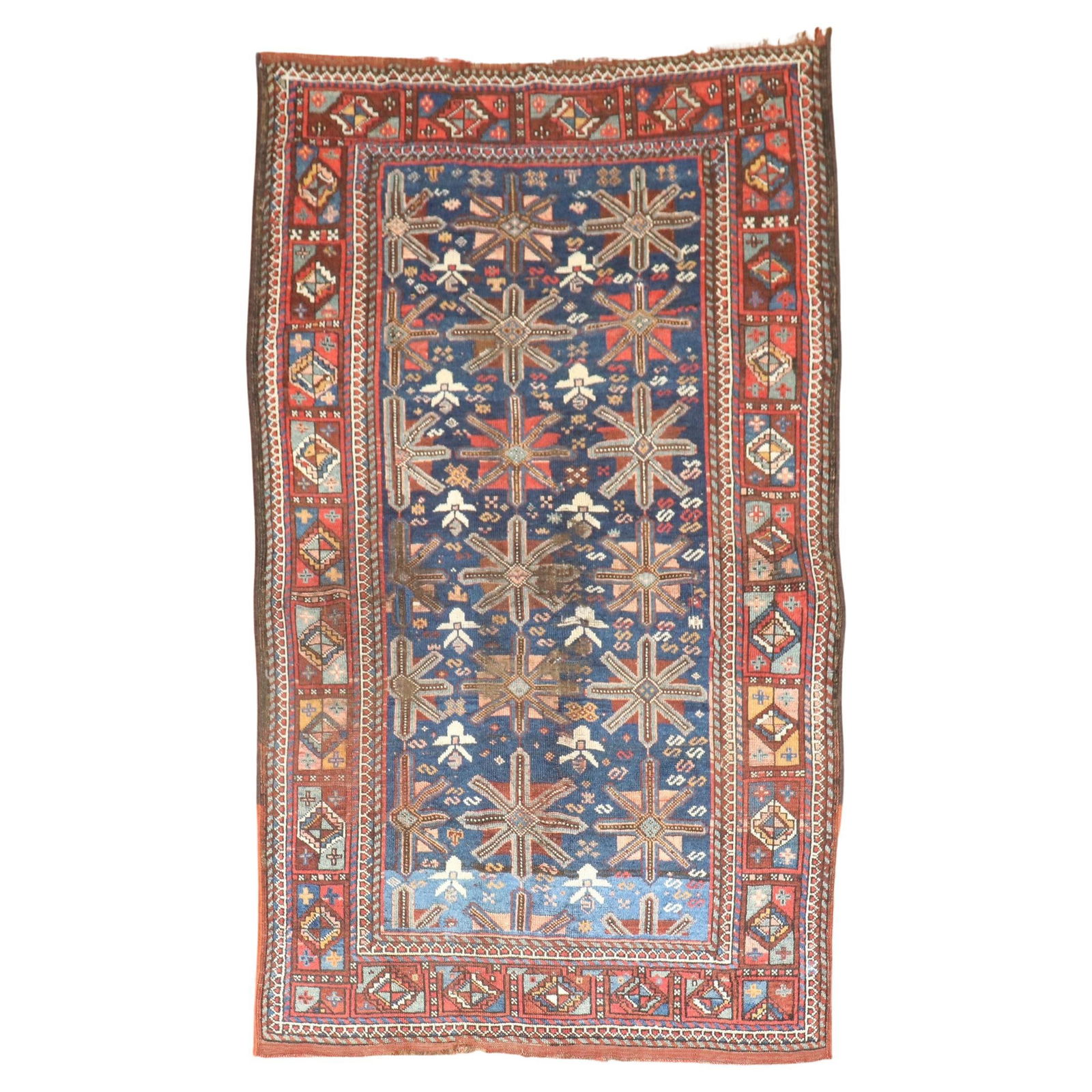 Zabihi Collection Persian Kurd Tribal Rug 52 x 86 Hand-Woven Wool (1 of 9)