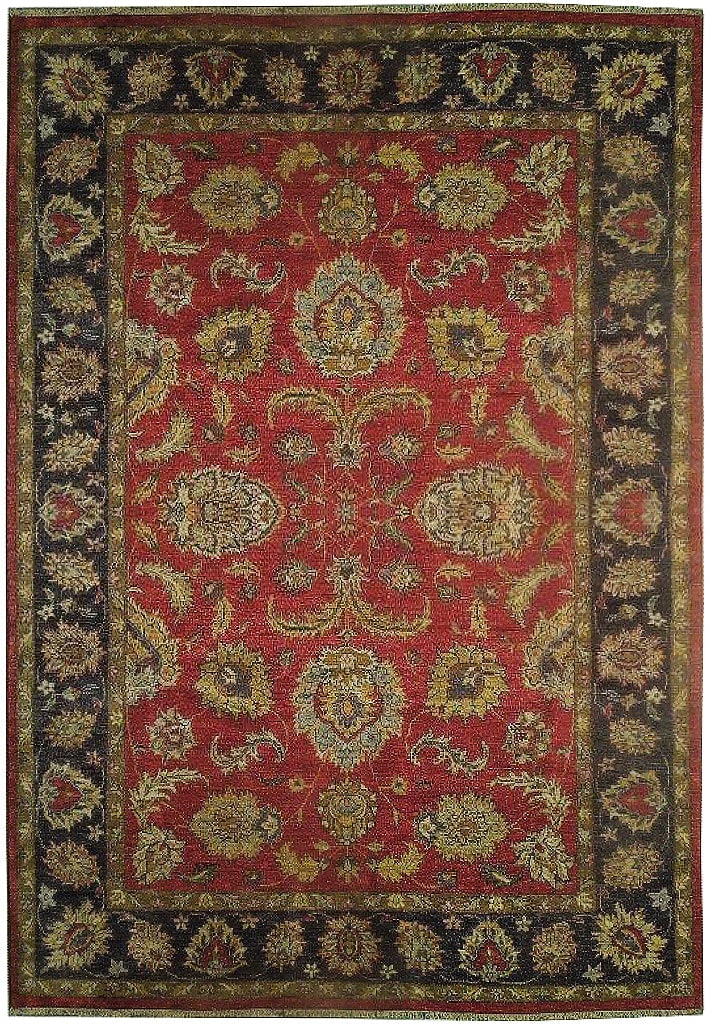 5.7 x 8 Hand-Knotted Vegetable Dyed Chobi Area Rug in Red: 5.7 x 8 Hand-Knotted Vegetable Dyed Chobi Area Rug in Red Free continental US Shipping Enhance your home with the exquisite 5.7 x 8 Vegetable Dyed Chobi Rug, a stunning blend of traditional