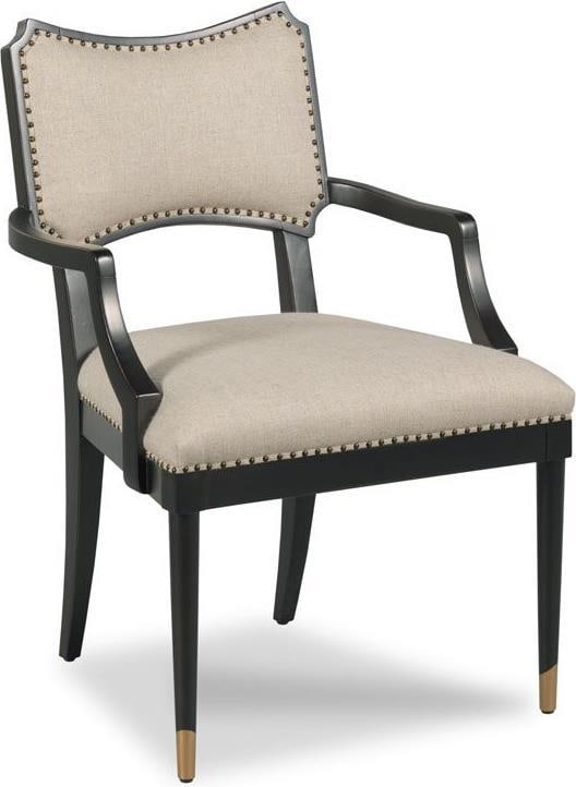 Woodbridge Vintage Style Brass Arm Chair Powers Collection: Woodbridge Vintage Style Brass Arm Chair Powers Collection Discover the elegance of this Vintage Style-Inspired Brass Arm Chair, designed to bring a touch of classic sophistication to your space. This