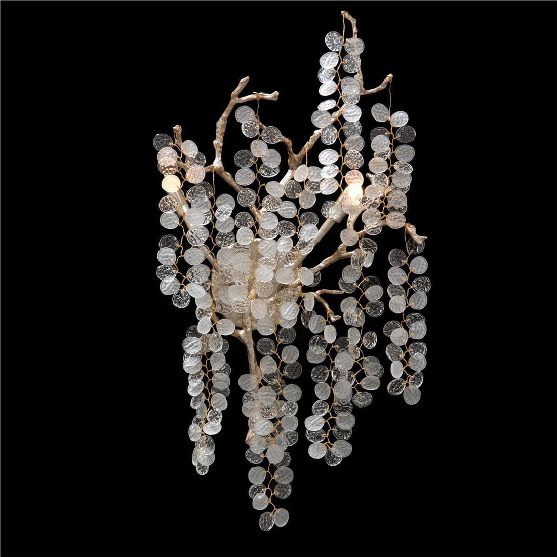 John-Richard Shiro-Noda 2-Light Wall Sconce Victorian Style UL Listed: John-Richard Shiro-Noda 2-Light Wall Sconce Victorian Style UL Listed Illuminate your space with the stunning Shiro-Noda Dual-Light Gem, a striking wall sconce from the Hiro collection by John-Richard