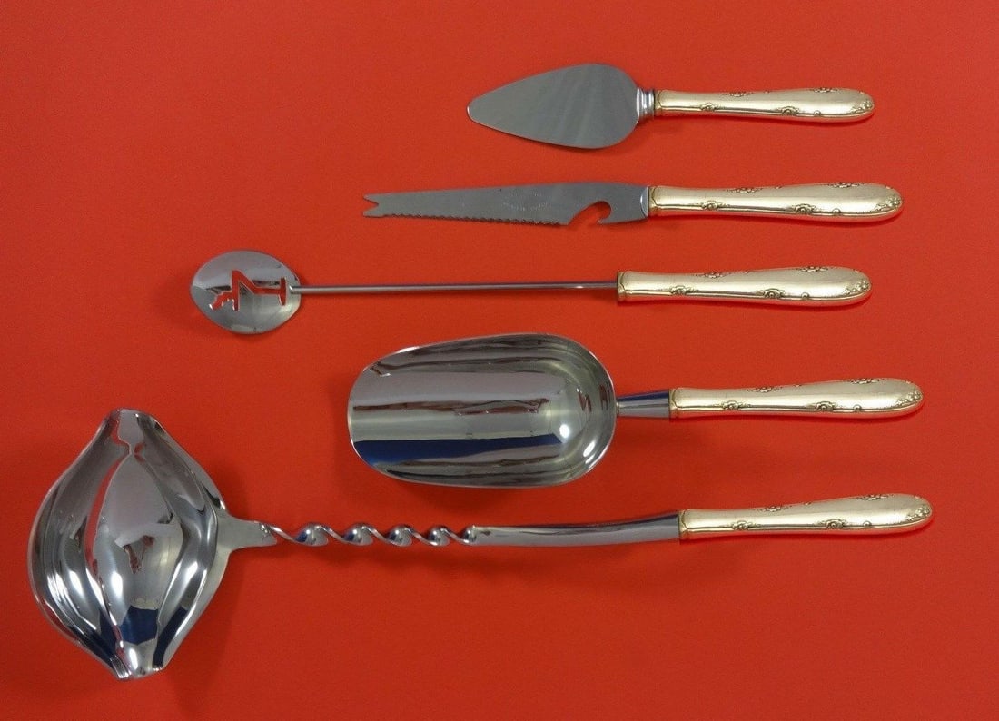 Madeira by Towle Sterling Silver 5pc Cocktail Bar Set (1 of 1)