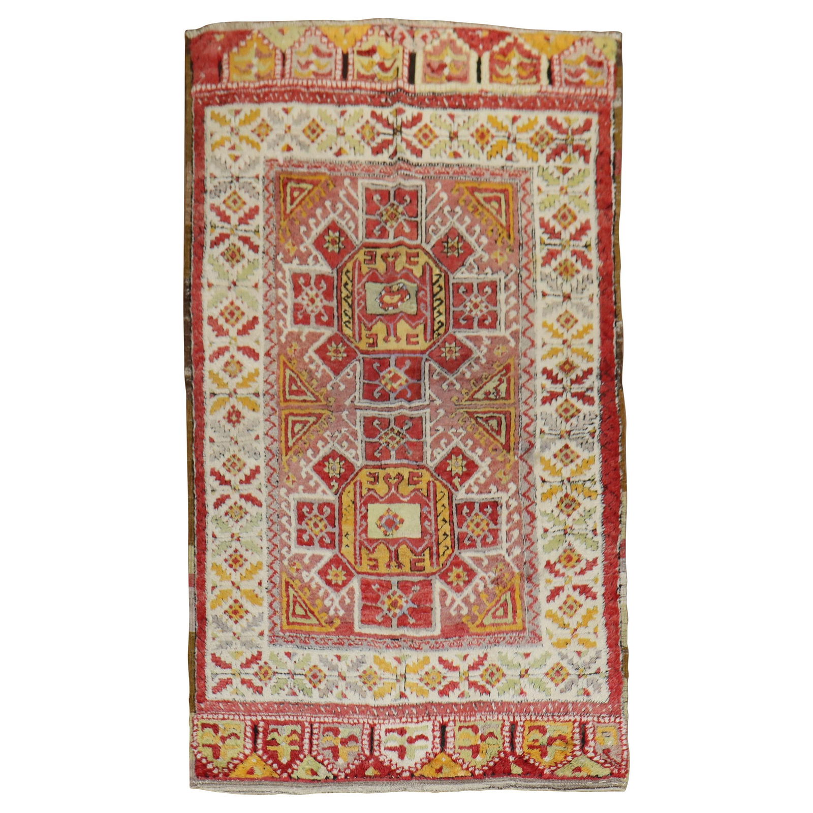 Antique Turkish Konya Rug Hand-Woven Wool 4'5'' x 7'10'' Bohemian Style: Antique Turkish Konya Rug Hand-Woven Wool 4'5'' x 7'10'' Bohemian Style Explore the charm of this beautiful antique Turkish Konya rug, a stunning hand-woven piece that embodies the artistry of the ear