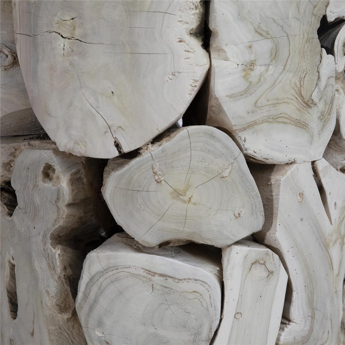 Briar Collection Modern Pedestal Dining Table Bleached Teak Glass Top: Briar Collection Modern Pedestal Dining Table Bleached Teak Glass Top Introducing the Modern Pedestal Briar Dining Table, a stylish addition to your dining space. This elegant table features a strikin