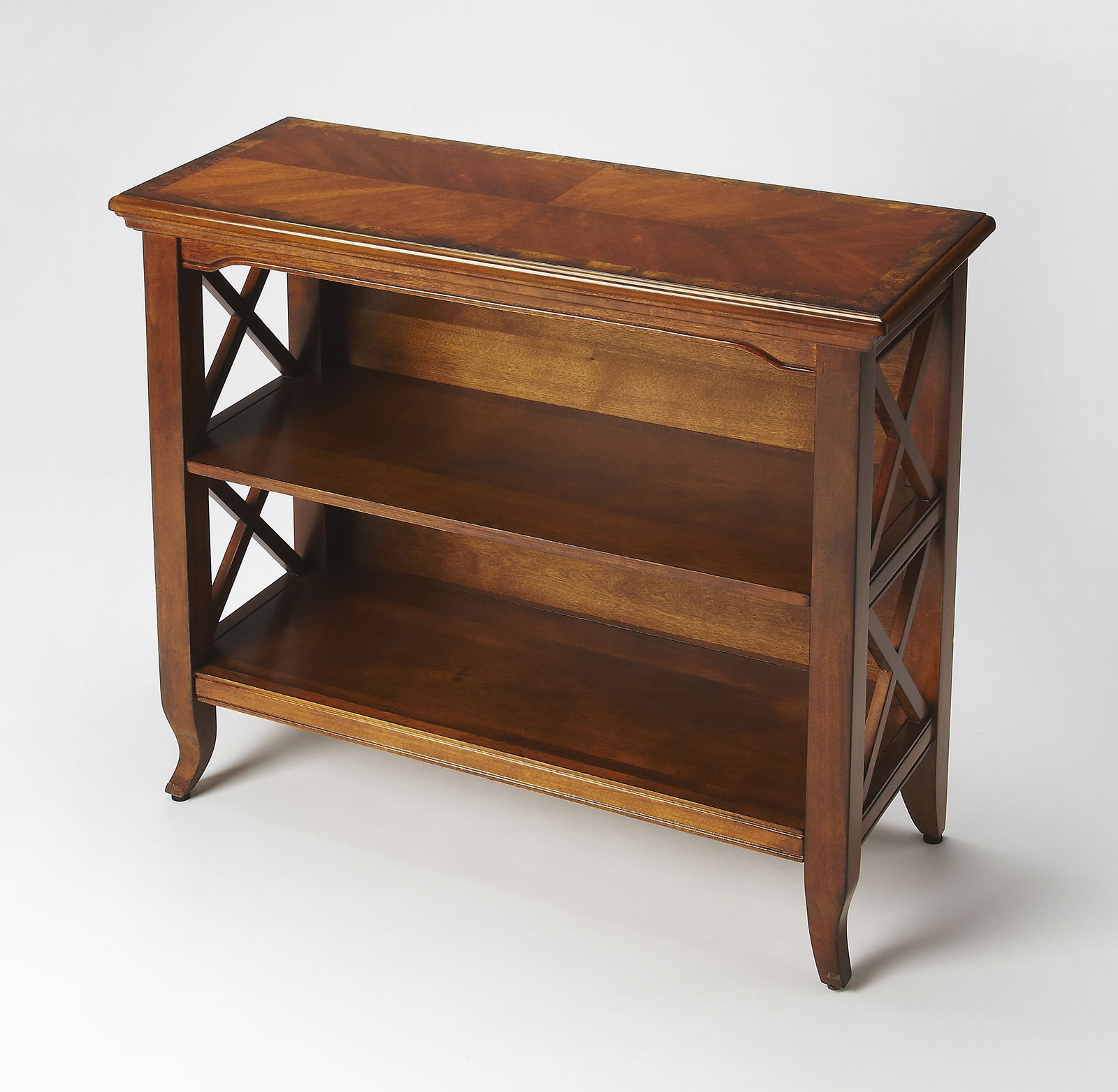 Butler Newport Olive Ash Brown Bookcase Transitional Style (1 of 3)