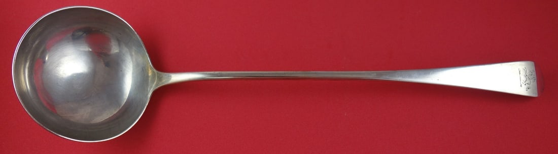 1779 English Sterling Silver Soup Ladle Edinburgh Various Makers (1 of 1)