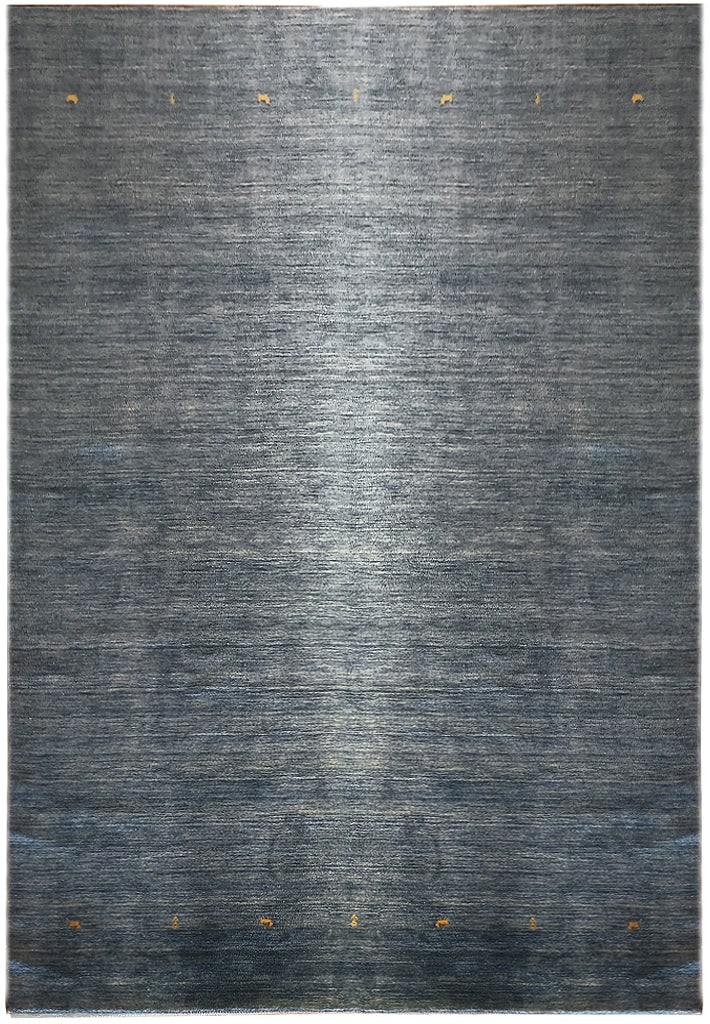 Contemporary Gray Slate Wool Rug 9.1 x 12.0 ft (1 of 11)