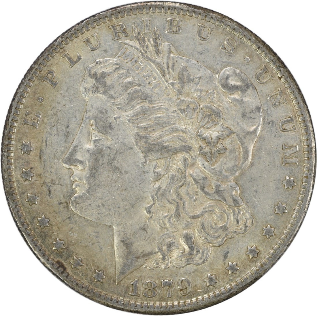 1879-O Morgan Silver Dollar AU Uncertified New Orleans Mint (1 of 2)
