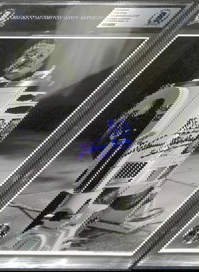 Kenny Baker Signed R2-D2 8x10 Photo Auto 10 Beckett (1 of 1)