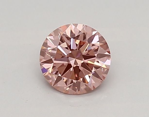 Loose Diamond - ROUND 0.37ct Fancy Vivid Pink VVS2: Loose Diamond - ROUND 0.37ct Fancy Vivid Pink VVS2 Source: This is a real non-mined Diamond that has been grown in a lab Shape: ROUND Carats: 0.37 Color: Fancy Vivid Pink Certification: IGI Video: