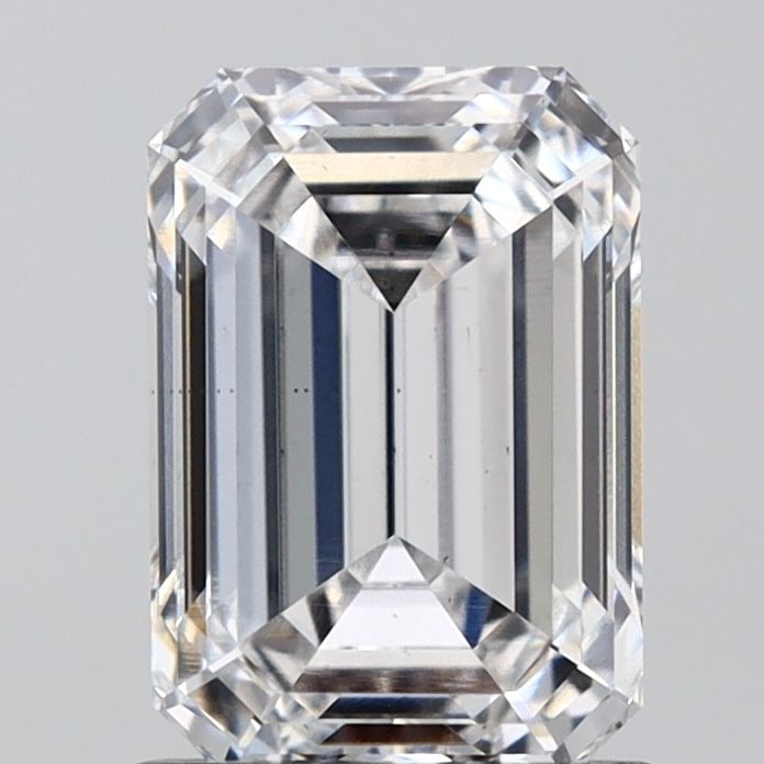 Loose Diamond - EMERALD 1.54ct D VS1: Loose Diamond - EMERALD 1.54ct D VS1 Source: This is a real non-mined Diamond that has been grown in a lab Shape: EMERALD Carats: 1.54 Color: D Clarity: VS1 Certification: IGI Video: