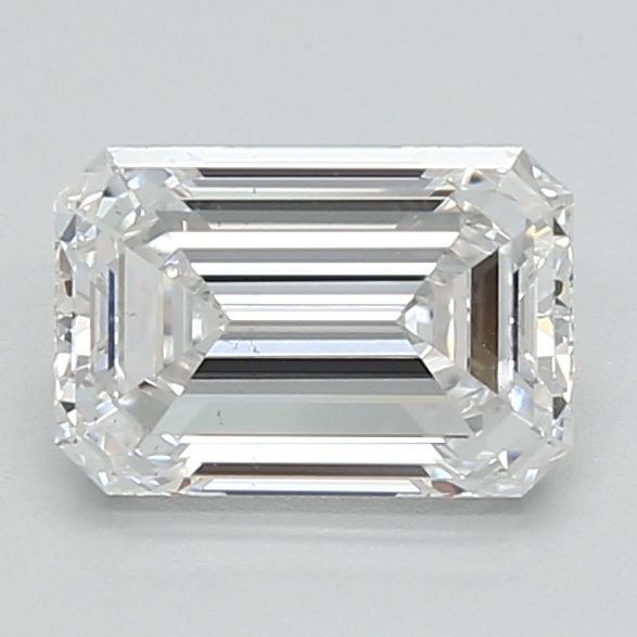 Loose Diamond - EMERALD 1.17ct D VS2: Loose Diamond - EMERALD 1.17ct D VS2 Source: This is a real non-mined Diamond that has been grown in a lab Shape: EMERALD Carats: 1.17 Color: D Clarity: VS2 Certification: IGI Video: