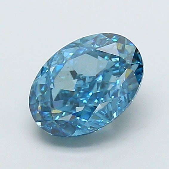 Loose Diamond - OVAL 2.02ct Fancy Vivid Blue VS1: Loose Diamond - OVAL 2.02ct Fancy Vivid Blue VS1 Source: This is a real non-mined Diamond that has been grown in a lab Shape: OVAL Carats: 2.02 Color: Fancy Vivid Blue Certification: IGI Video: