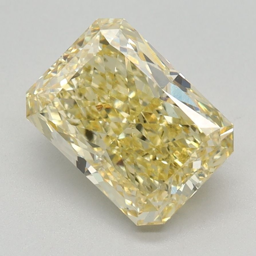 Loose Diamond - RADIANT 1.93ct Fancy Intense Yellow VS1: Loose Diamond - RADIANT 1.93ct Fancy Intense Yellow VS1 Source: This is a real non-mined Diamond that has been grown in a lab Shape: RADIANT Carats: 1.93 Color: Fancy Intense Yellow Certification: