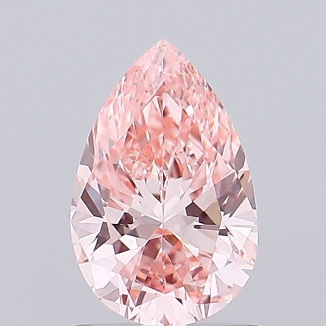 Loose Diamond - PEAR 0.99ct Fancy Vivid Pink VS1: Loose Diamond - PEAR 0.99ct Fancy Vivid Pink VS1 Source: This is a real non-mined Diamond that has been grown in a lab Shape: PEAR Carats: 0.99 Color: Fancy Vivid Pink Certification: IGI Video: