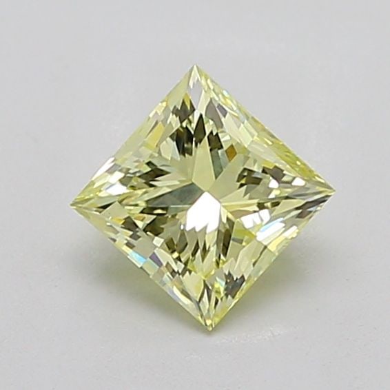 Loose Diamond - PRINCESS 1.25ct Fancy Light Yellow VVS2: Loose Diamond - PRINCESS 1.25ct Fancy Light Yellow VVS2 Source: This is a real non-mined Diamond that has been grown in a lab Shape: PRINCESS Carats: 1.25 Color: Fancy Light Yellow Certification: