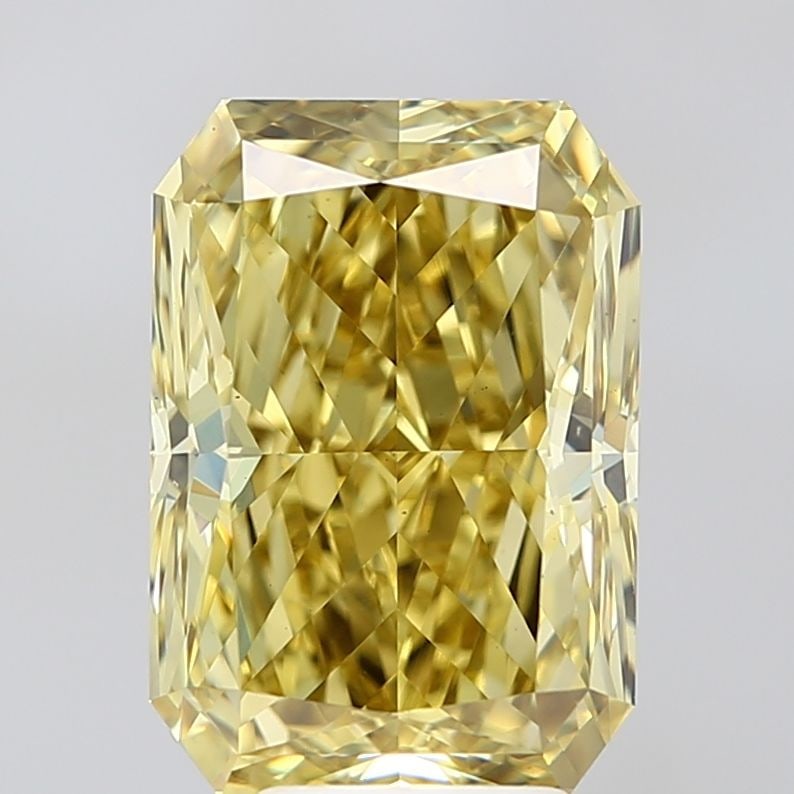 Loose Diamond - RADIANT 6.08ct Fancy Vivid Yellow VS1: Loose Diamond - RADIANT 6.08ct Fancy Vivid Yellow VS1 Source: This is a real non-mined Diamond that has been grown in a lab Shape: RADIANT Carats: 6.08 Color: Fancy Vivid Yellow Certification: IGI