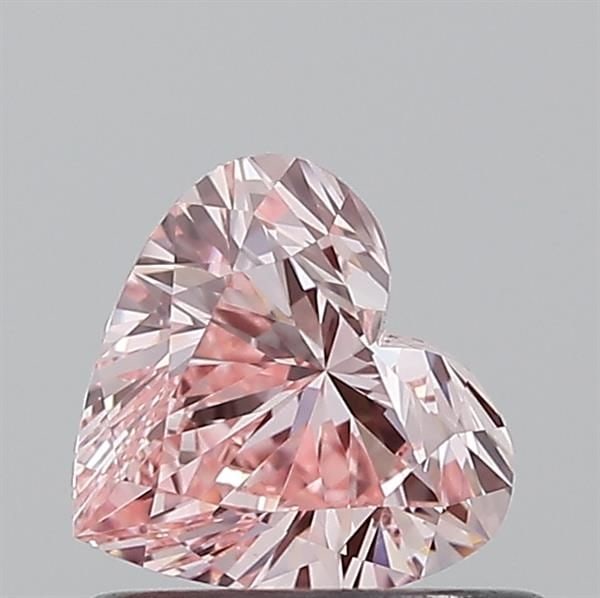 Loose Diamond - HEART 0.52ct Fancy Vivid Pink VVS1: Loose Diamond - HEART 0.52ct Fancy Vivid Pink VVS1 Source: This is a real non-mined Diamond that has been grown in a lab Shape: HEART Carats: 0.52 Color: Fancy Vivid Pink Certification: IGI Video: