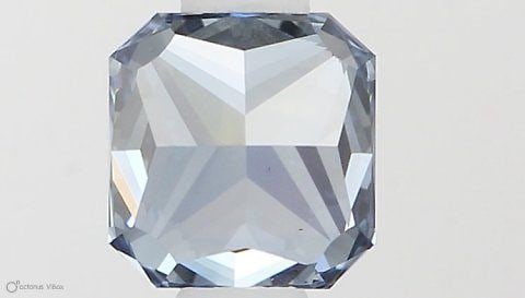 Loose Diamond - SQUARE RADIANT 0.61ct Fancy Vivid Blue VS2: Loose Diamond - SQUARE RADIANT 0.61ct Fancy Vivid Blue VS2 Source: This is a real non-mined Diamond that has been grown in a lab Shape: SQUARE RADIANT Carats: 0.61 Color: Fancy Vivid Blue