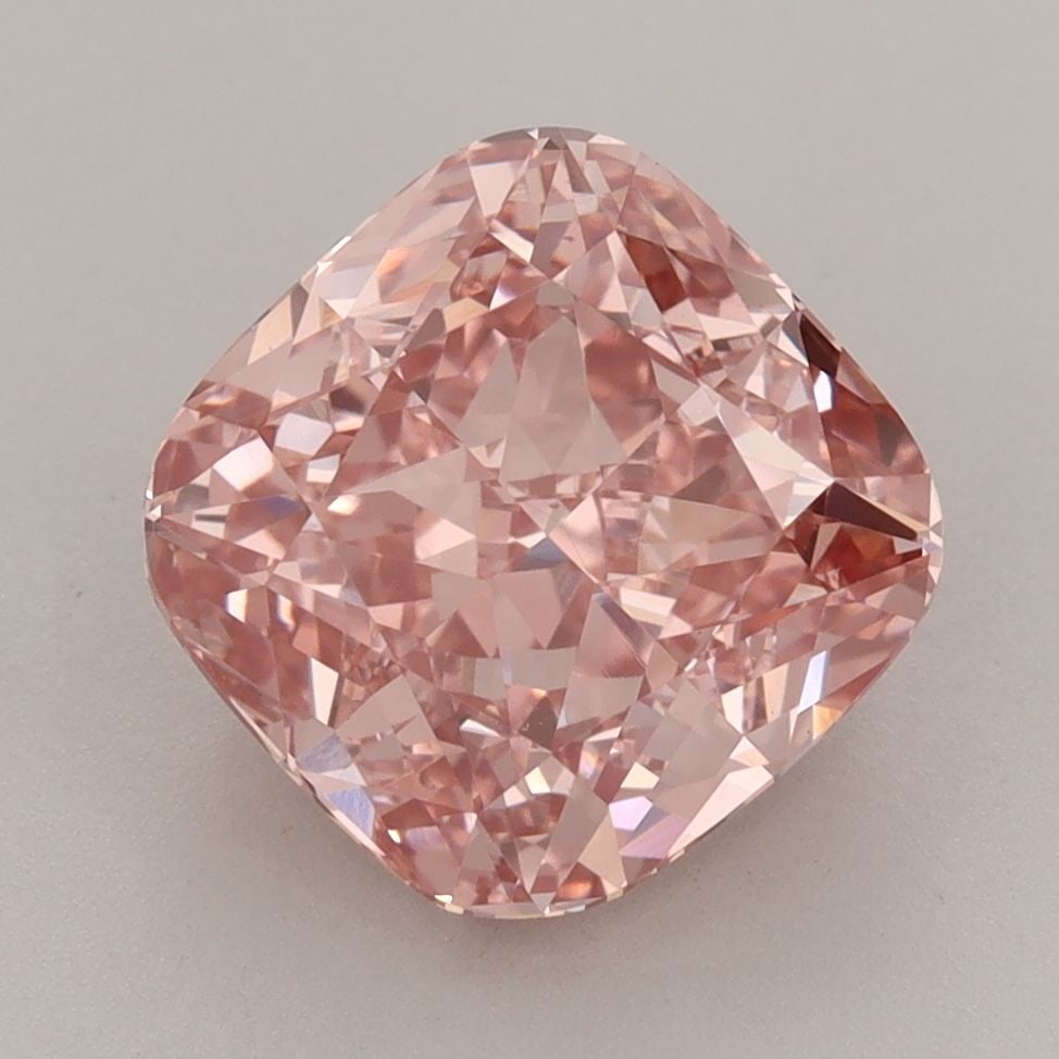 Loose Diamond - CUSHION MODIFIED 3.92ct Fancy Vivid Pink VS1: Loose Diamond - CUSHION MODIFIED 3.92ct Fancy Vivid Pink VS1 Source: This is a real non-mined Diamond that has been grown in a lab Shape: CUSHION MODIFIED Carats: 3.92 Color: Fancy Vivid Pink Certific