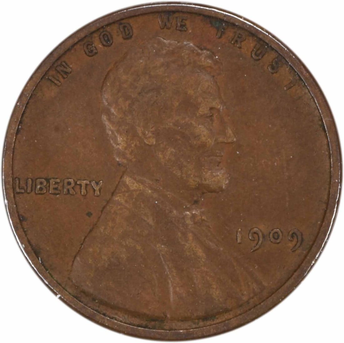 1909 VDB Lincoln Cent DDO FS-1101 Copper Small Cent Uncertified (1 of 2)