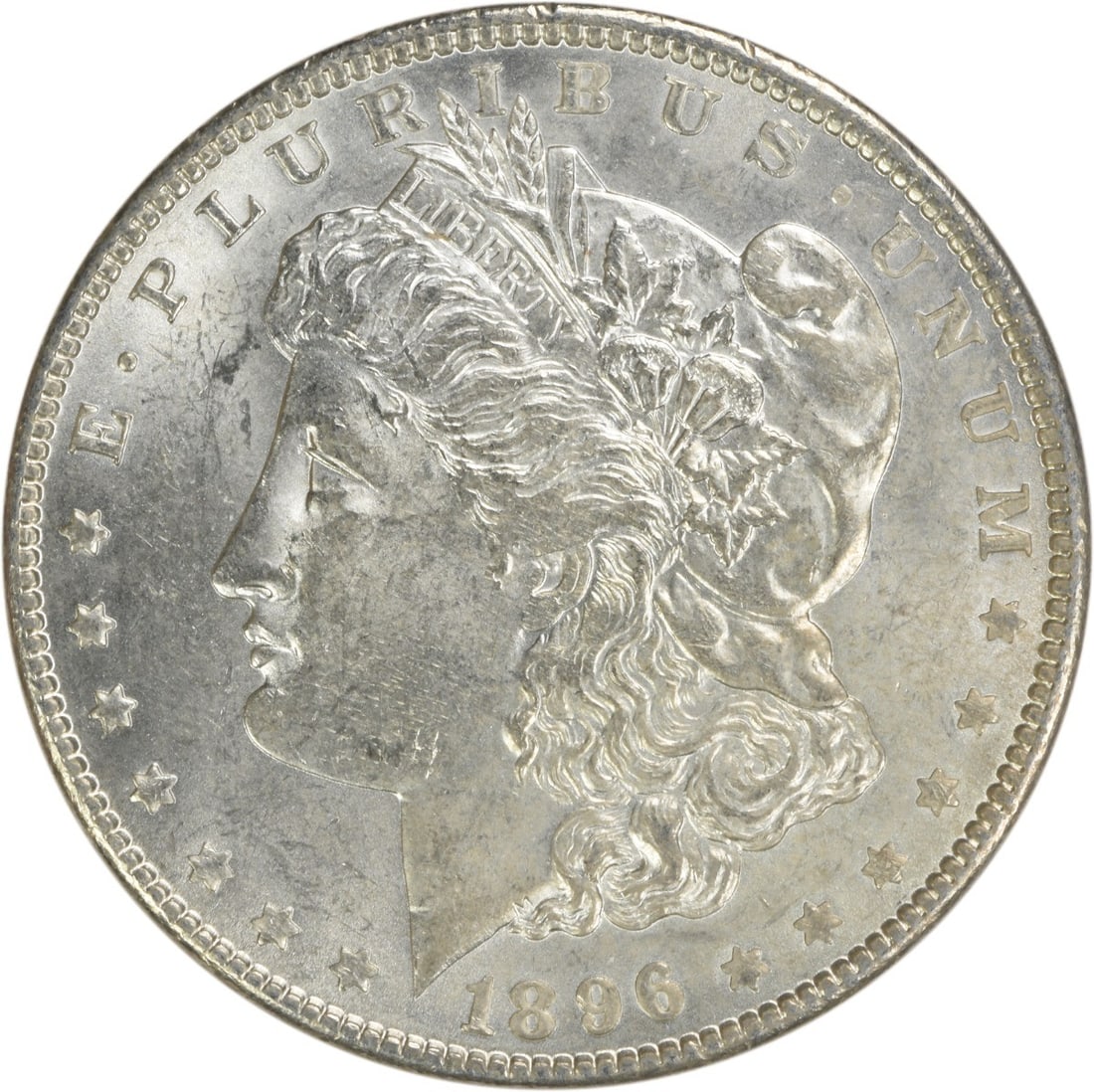 1896 Morgan Silver Dollar BU Uncertified Silver Coin (1 of 2)