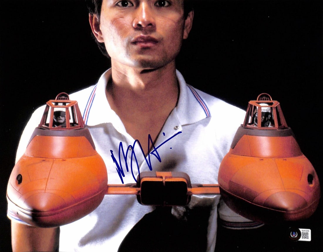 Star Wars Bespin Pod Car 11x14 Photo Signed by Nilo Rodis-Jamero Beckett Authenticated: Star Wars Bespin Pod Car 11x14 Photo Signed by Nilo Rodis-Jamero Beckett Authenticated This is an original 11x14 inch color photograph featuring the Bespin Pod Car from Star Wars: The Empire Strikes B