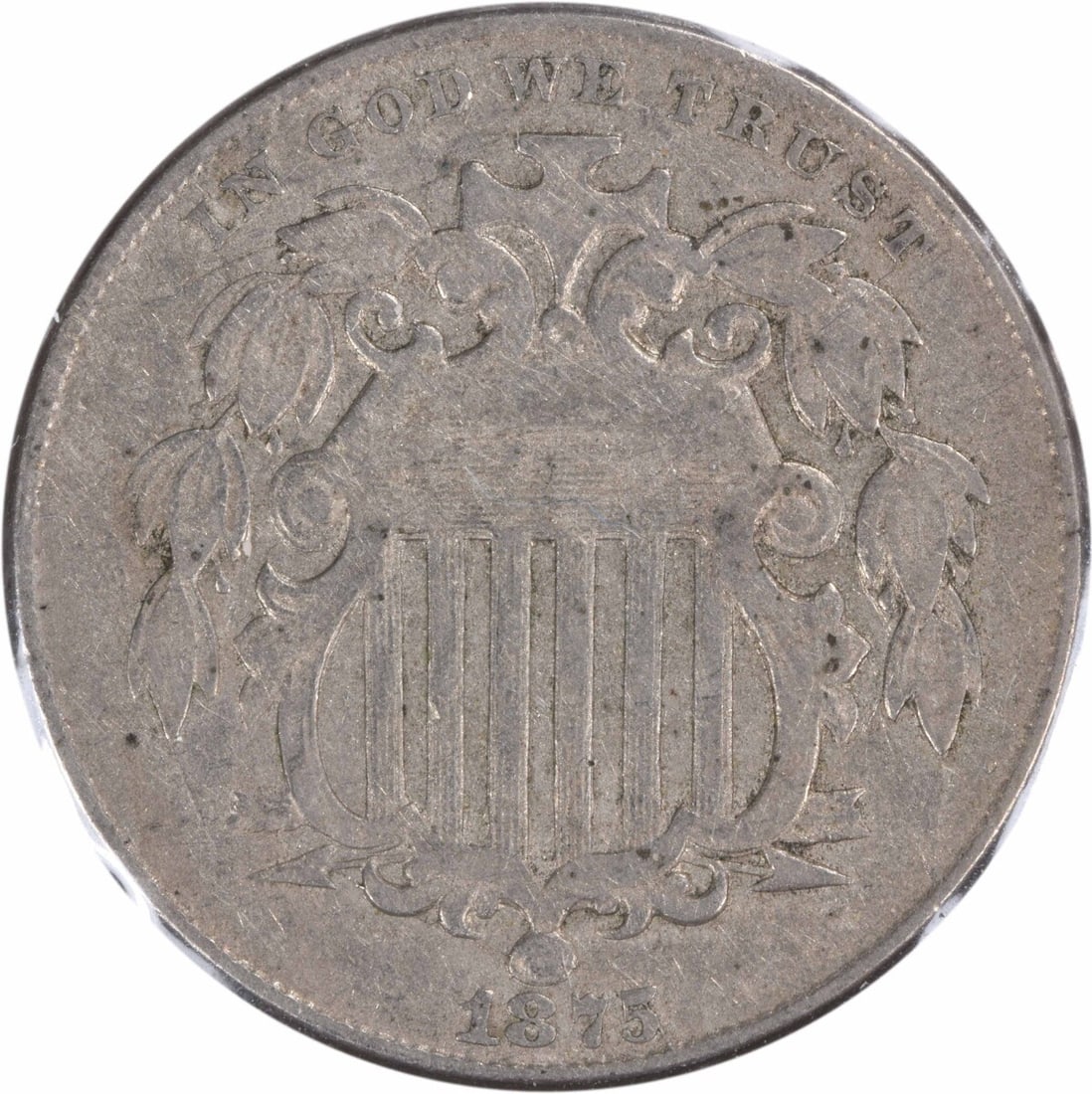 1875 Shield Nickel DDO FS-103 Uncertified Coin by Longacre (1 of 2)