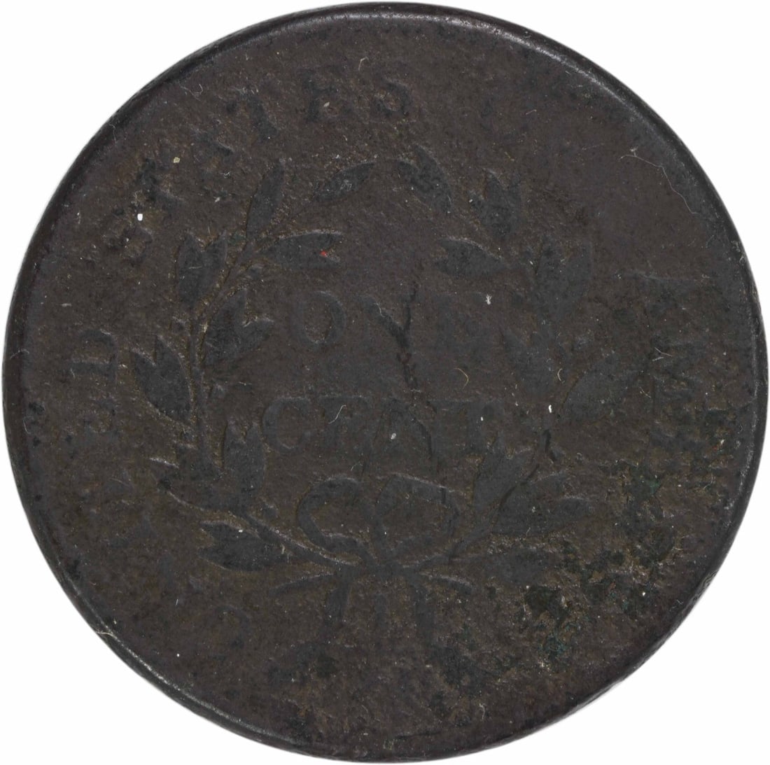 1802 Draped Bust Large Cent Copper Coin AG Uncertified - 2