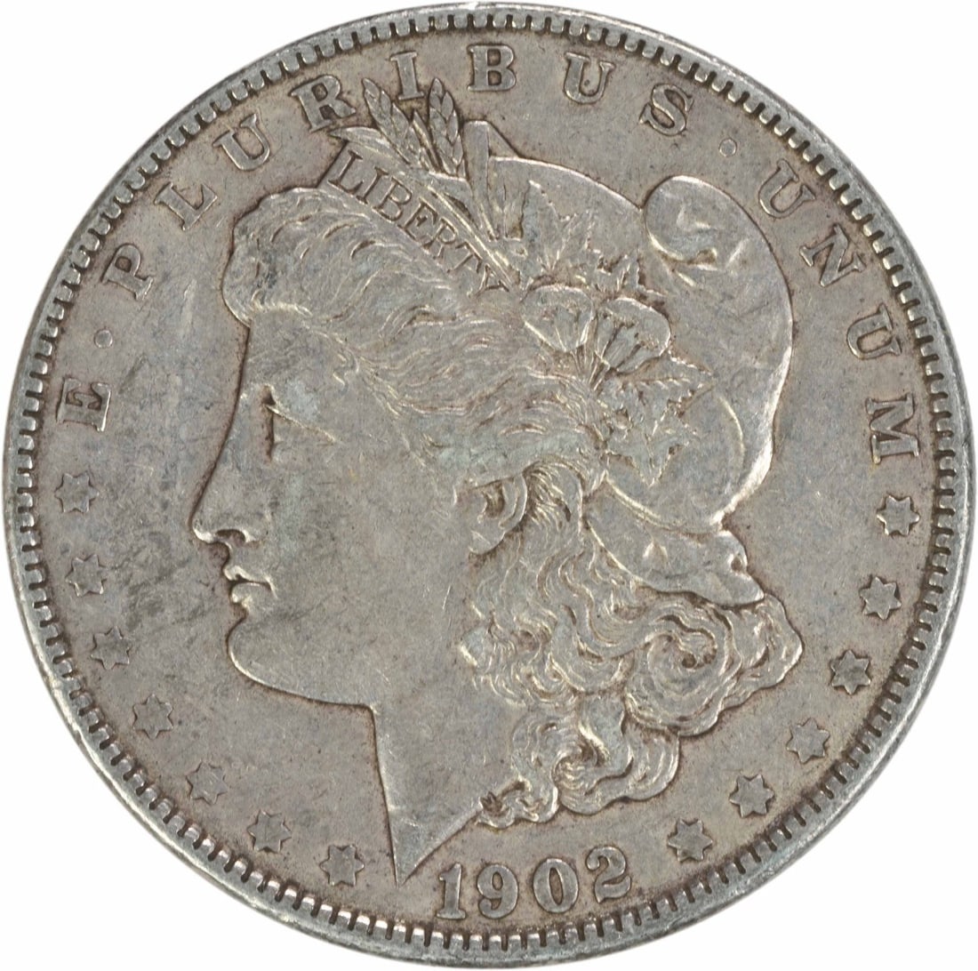 1902 Morgan Silver Dollar EF Uncertified 90% Silver George T. Morgan (1 of 2)