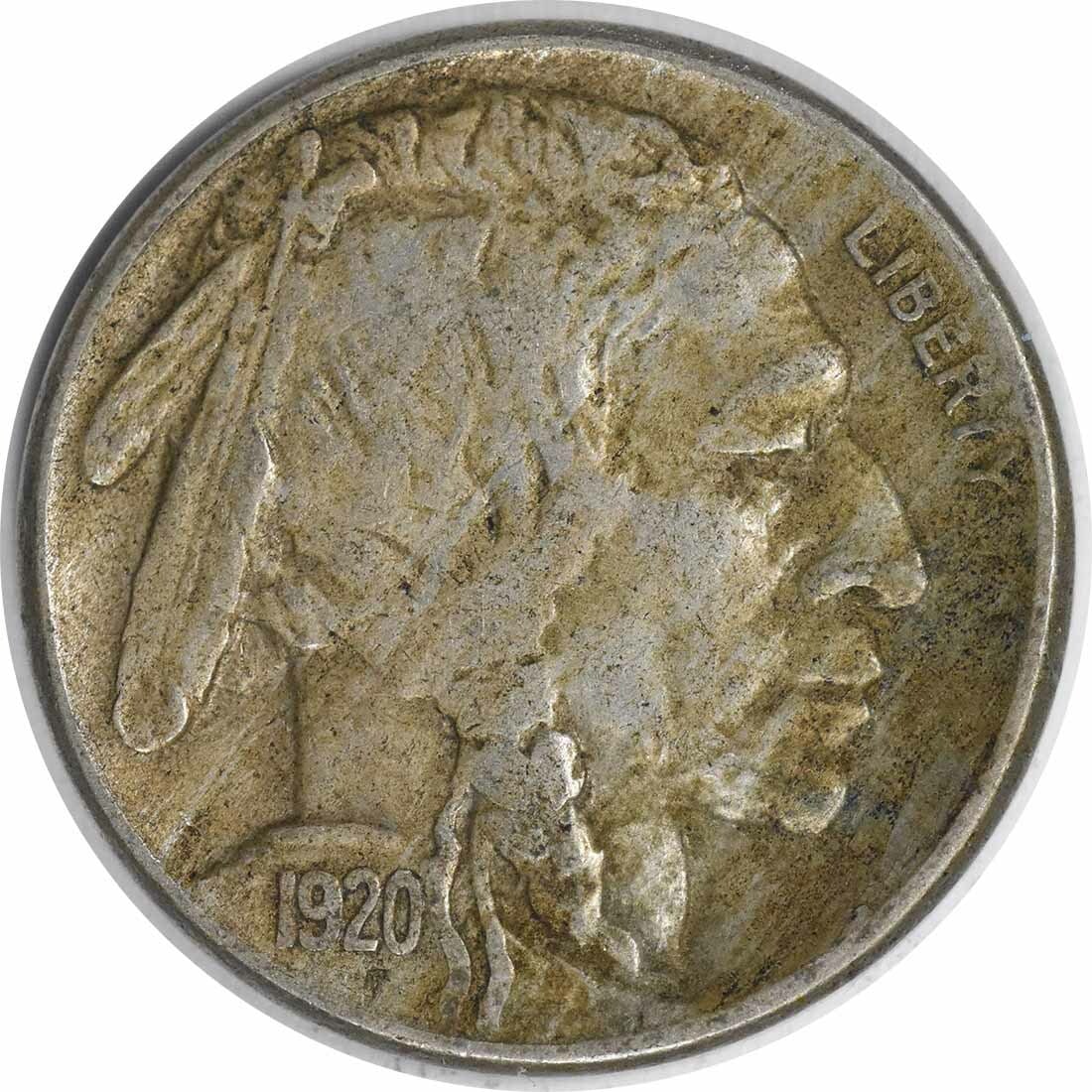 1920-S Buffalo Nickel VF Uncertified Circulated Coin (1 of 2)