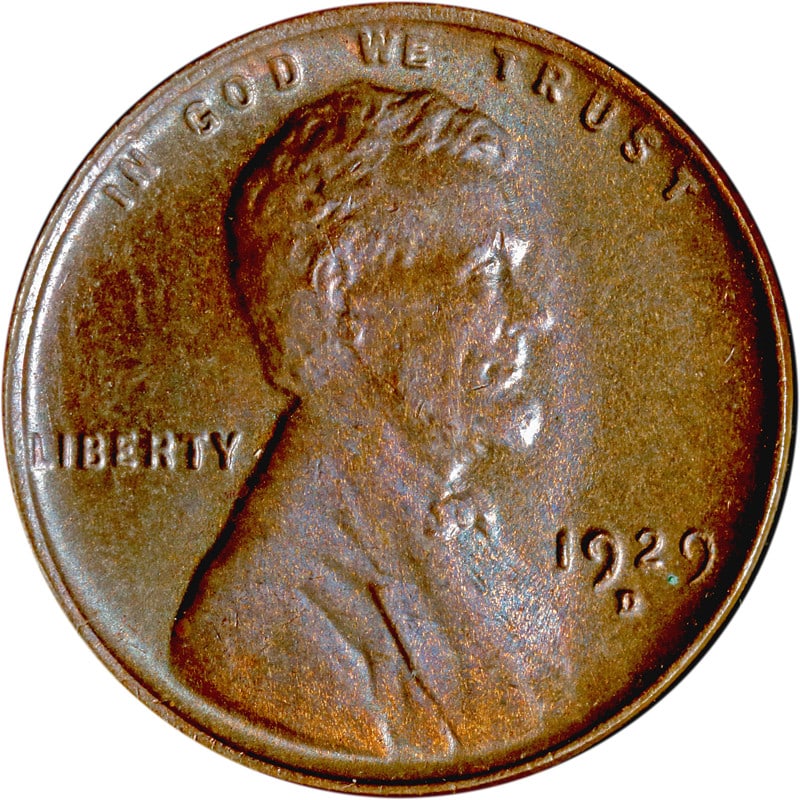 1929-D Lincoln Cent Circulated Copper Coin for Collectors: 1929-D Lincoln Cent Circulated Copper Coin for Collectors This 1929-D Lincoln Cent is a classic piece of American numismatics, featuring a striking copper composition. The coin is categorized as circu