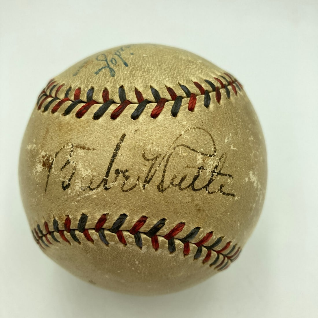 Babe Ruth Lou Gehrig Dual Signed Baseball JSA COA Yankees 1931-34 (1 of 7)