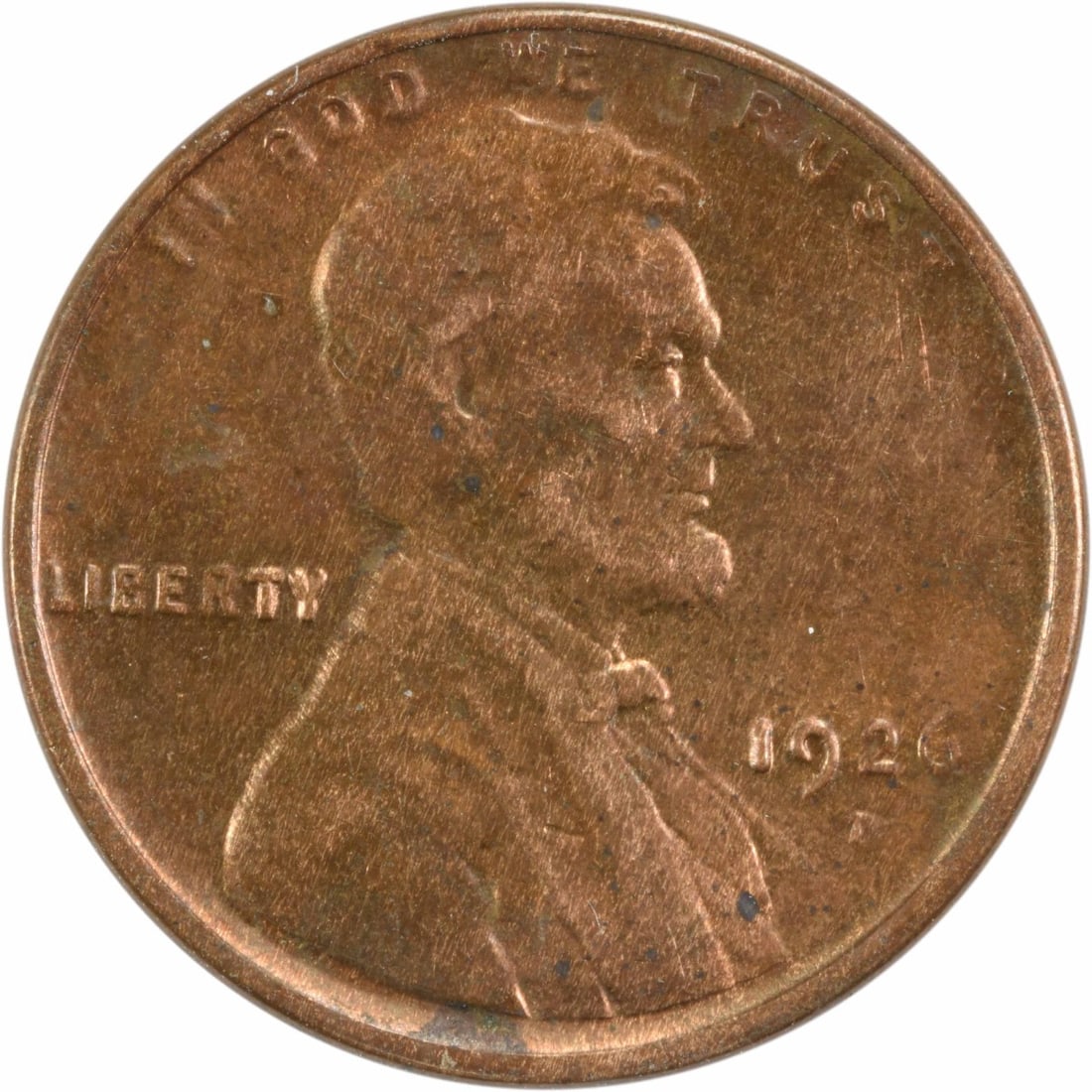 1926-D Lincoln Cent Choice BU Uncertified Copper Coin (1 of 2)