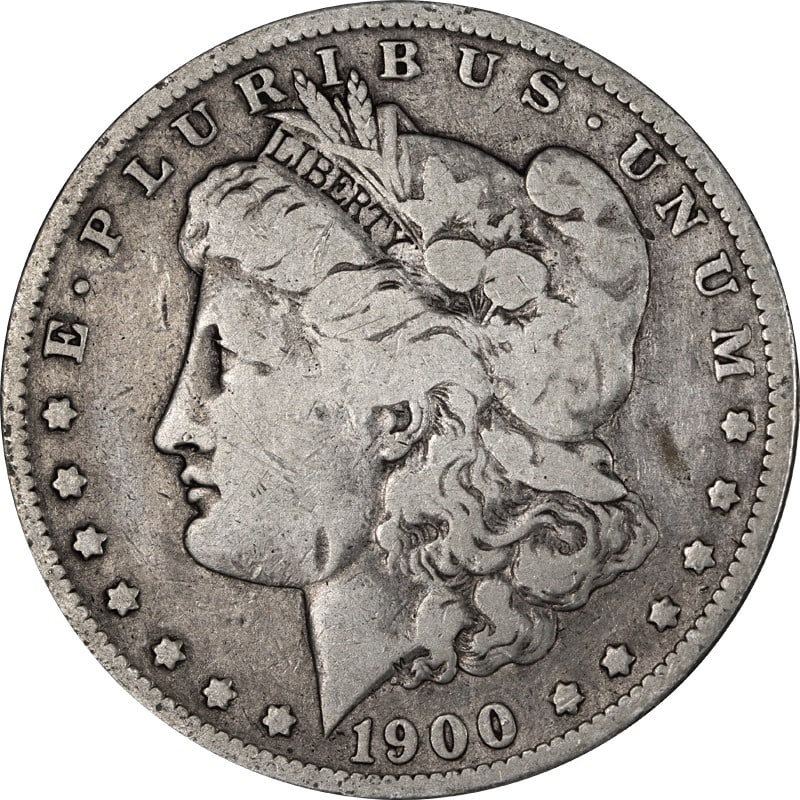 1900 O over CC Silver Dollar United States Morgan Coin (1 of 2)