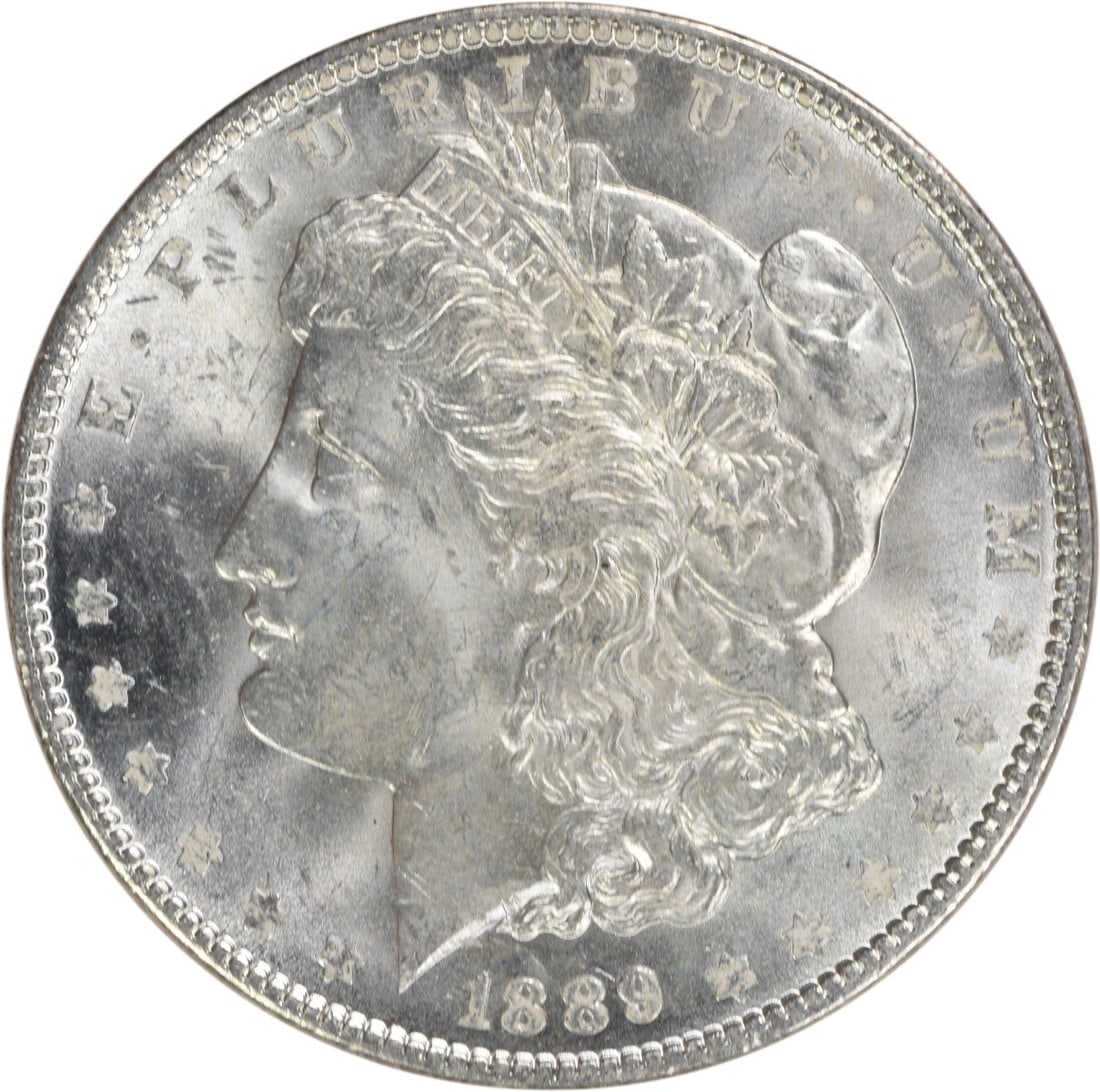 1889 Morgan Silver Dollar BU Uncertified Silver Coin (1 of 2)