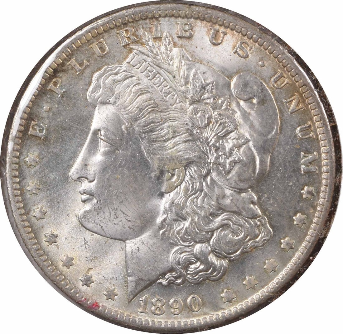 1890-O VAM 10 Morgan Silver Dollar Choice BU Uncertified (1 of 2)