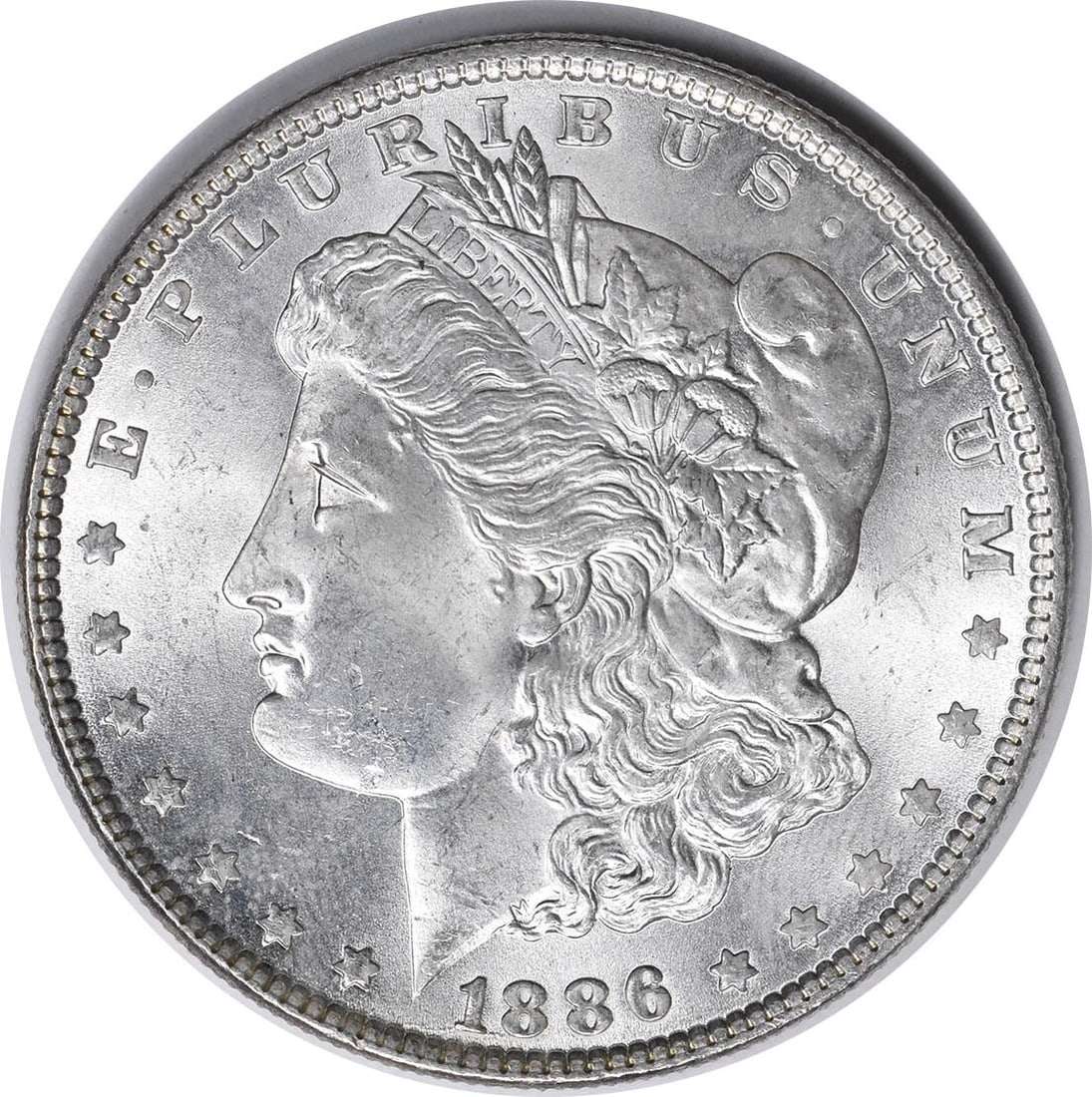 1886 VAM 1A Morgan Silver Dollar Choice BU Uncertified (1 of 2)