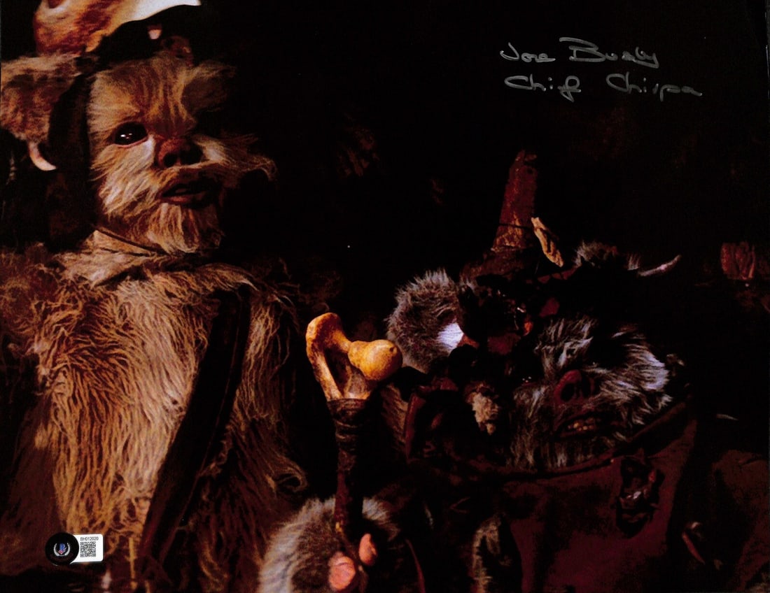 11x14 Signed Photo Jane Busby Chief Chirpa Star Wars Beckett Authenticated: 11x14 Signed Photo Jane Busby Chief Chirpa Star Wars Beckett Authenticated This 11x14 photograph features the autograph of Jane Busby, the actress who portrayed Chief Chirpa in Star Wars: Return of th